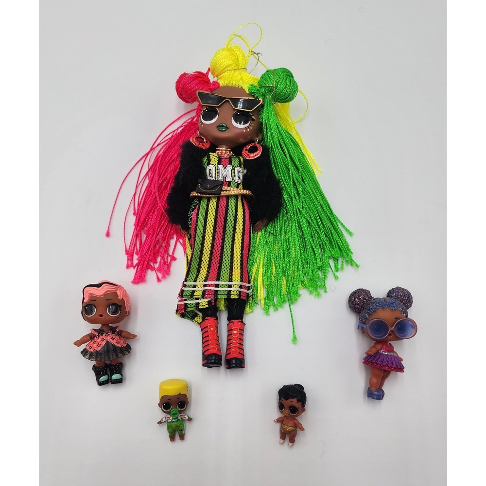 LOL Surprise‎ Doll OMG Queens Sways Doll and Baby Lot